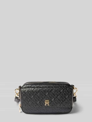 Torba camera bag z wytłoczonym logo na całej powierzchni Tommy Hilfiger