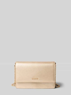 Torba crossbody w skórzanym wyglądzie Liu Jo Złoty