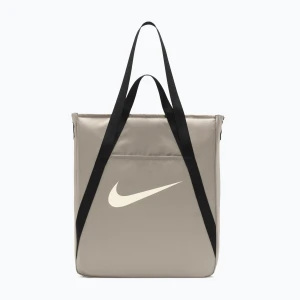 Torba damska Nike Gym Tote 28 l cream ii / black / sail Beżowy