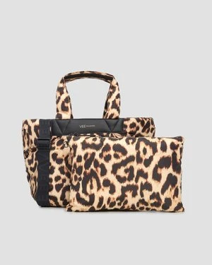 Torba Damska Vee Collective Caba Tote Medium Leopard