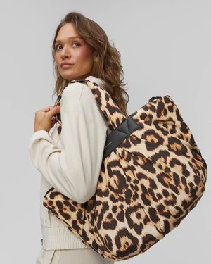 Torba damska Vee Collective Caba Tote Medium leopard
