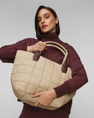 Torba damska Vee Collective Porter Tote Medium beżowa