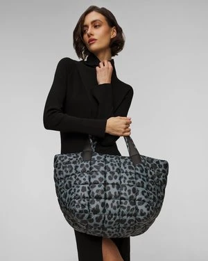 Torba damska Vee Collective Porter Tote Medium Leopard