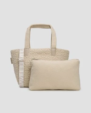 Torba Damska Vee Collective Vee Tote Medium Sherpa Beżowa