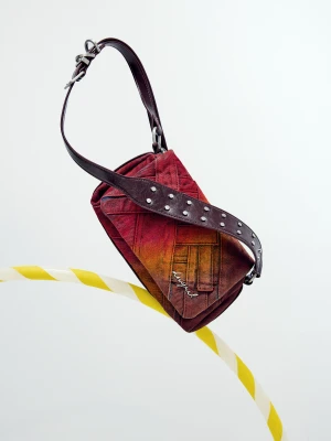 torba denim patch Desigual MATERIAL FINISHES