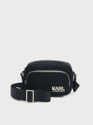 Torba do noszenia na skos KARL LAGERFELD czarny