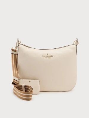 Torba do noszenia na skos Kate Spade biały