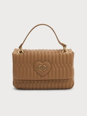 Torba do noszenia na skos LOVE MOSCHINO beżowy