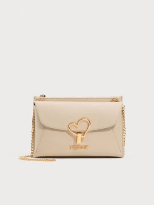 Torba do noszenia na skos LOVE MOSCHINO mleczny