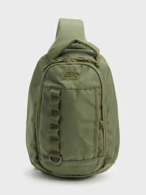Torba do noszenia na skos New Balance oliwkowy