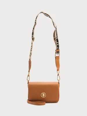 Torba do noszenia na skos U.S. POLO ASSN. jasnobrązowy