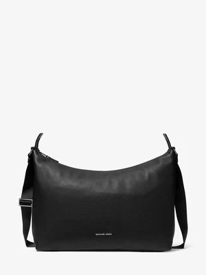 Torba hobo Hudson ze skóry groszkowej Michael Kors Mens