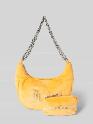 Torba hobo z obszyciem ozdobnymi kamieniami model ‘KIMBERLY’ Juicy Couture