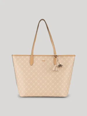 Torba midi shopper Cortina Lara w kolorze sezamowym JOOP!