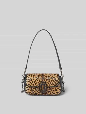Torba na długim pasku z przegródką wewnętrzną Marc Jacobs Jasnobrązowy