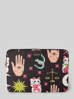 Torba na laptop z detalem z logo model ‘Fortuna’ WOUF