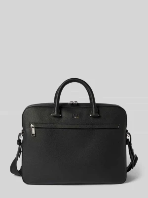 Torba na laptop z detalem z logo model ‘Ray’ Boss