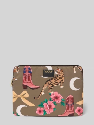 Torba na laptop z detalem z logo model ‘Rodeo’ WOUF