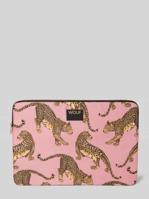 Torba na laptop z detalem z logo WOUF
