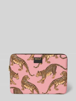 Torba na laptop z detalem z logo WOUF
