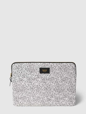 Torba na laptop ze wzorem na całej powierzchni model ‘Dottie’ WOUF