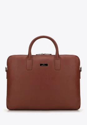 Torba na laptopa 11’’/12’’ skórzana klasyczna brązowa Wittchen