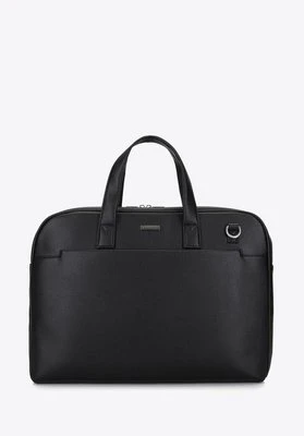 Torba na laptopa 12" z miękkiej ekoskóry czarna Wittchen
