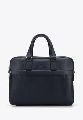 Torba na laptopa 13” skórzana dwukomorowa Wittchen