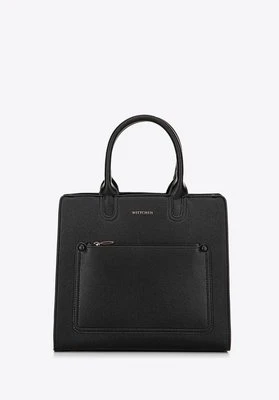 Torba na laptopa 13” z imitacji skóry czarna Wittchen