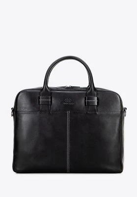 Torba na laptopa 13" z miękkiej skóry czarna Wittchen