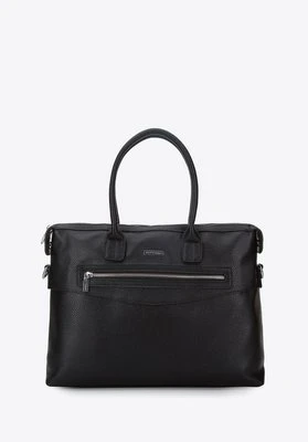Torba na laptopa 13” z poziomą kieszenią czarna Wittchen