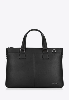 Torba na laptopa 14,5” z imitacji skóry czarna Wittchen