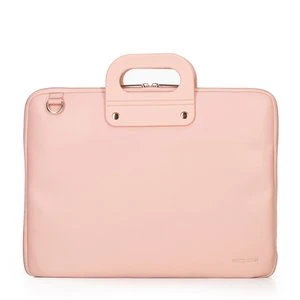 Torba na laptopa 15” z imitacji skóry różowa Wittchen