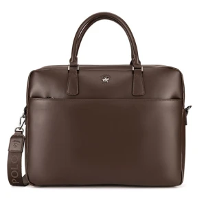 Torba na laptopa Beverly Hills Polo Club BHPC-L-016-07 Brązowy