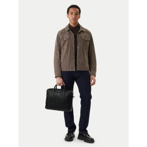 Torba na laptopa Calvin Klein Emblem Aop Emboss Commuter LV04D3329G Czarny