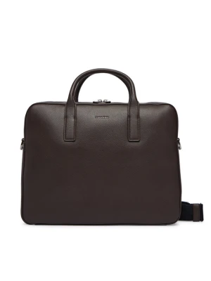Torba na laptopa Calvin Klein Raised Commuter LV04D3157G Brązowy