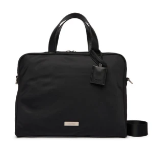 Torba na laptopa Calvin Klein Sleek Slim Commuter LV04D3351G Czarny