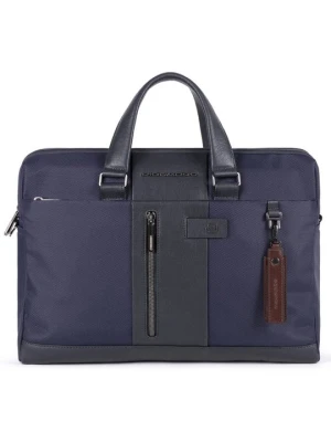 Torba na laptopa Piquadro granatowy