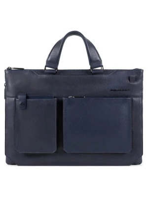 Torba na laptopa Piquadro niebieski