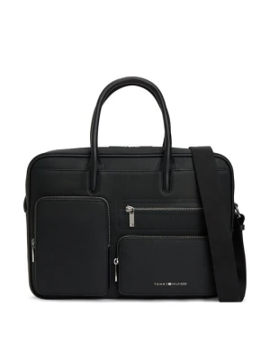 Torba na laptopa Tommy Hilfiger czarny