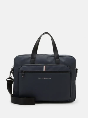 Torba na laptopa Tommy Hilfiger niebieski