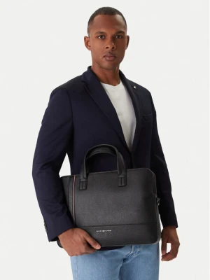 Torba na laptopa Tommy Hilfiger Th Central Slim Computer Bag AM0AM13631 Czarny