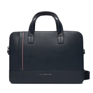 Torba na laptopa Tommy Hilfiger Th Central Slim Computer Bag AM0AM13631 Granatowy
