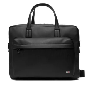 Torba na laptopa Tommy Hilfiger Th Flag Computer Bag AM0AM13989 Czarny