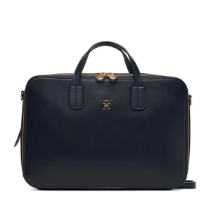 Torba na laptopa Tommy Hilfiger Th Icon Laptop Bag AW0AW18004 Granatowy
