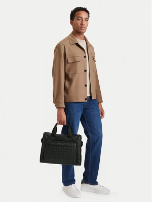 Torba na laptopa Tommy Hilfiger Th Modern Monogram Computer Bag AM0AM14729 Czarny