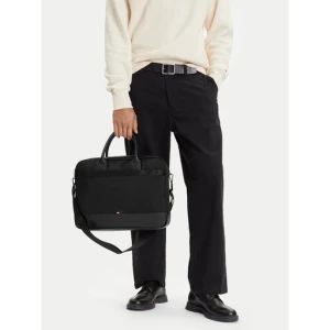 Torba na laptopa Tommy Hilfiger Th Nylon Travel Computer Bag AM0AM13470 Czarny