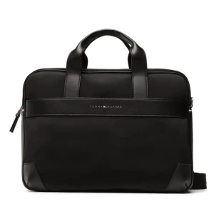 Torba na laptopa Tommy Hilfiger Th Urban Nylon Computer Bag AM0AM10567 Czarny