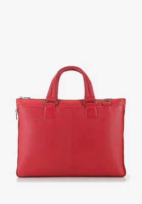 Torba na laptopa ze złotymi okuciami Wittchen