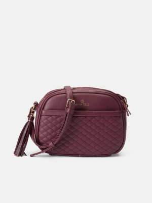 Torba na ramię Anna Field By Zalando bordowy
